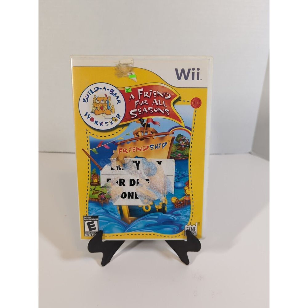 Build-A-Bear Workshop: A Friend Fur All Seasons (Wii, 2008) -CIB